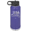 The Beach is Calling and I Must Go 2 - Laser Engraved Stainless Steel Drinkware - 1481 -