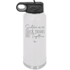 Sisters Are Like Thick Thighs They Stick Together 2 - Laser Engraved Stainless Steel Drinkware - 1514 -