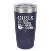 Girls Just Wanna Have Guns - Laser Engraved Stainless Steel Drinkware - 1531 -