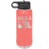 Girls Just Wanna Have Guns - Laser Engraved Stainless Steel Drinkware - 1531 -