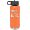 Girls Just Wanna Have Guns - Laser Engraved Stainless Steel Drinkware - 1531 -