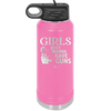 Girls Just Wanna Have Guns - Laser Engraved Stainless Steel Drinkware - 1531 -