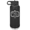 Organic Juice Just Kidding its Wine - Laser Engraved Stainless Steel Drinkware - 1602 -