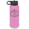 Organic Juice Just Kidding its Wine - Laser Engraved Stainless Steel Drinkware - 1602 -