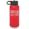 Sorry I Am So Cranky I Am Just in My Terrible 30s Right Now - Laser Engraved Stainless Steel Drinkware - 1627 -