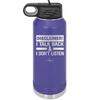 Disclaimer I Talk Back and I Dont Listen - Laser Engraved Stainless Steel Drinkware - 1630 -