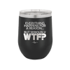 Everything Happens for a Reason but Seriously WTF - Laser Engraved Stainless Steel Drinkware - 1631 -