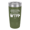 Everything Happens for a Reason but Seriously WTF - Laser Engraved Stainless Steel Drinkware - 1631 -
