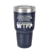 Everything Happens for a Reason but Seriously WTF - Laser Engraved Stainless Steel Drinkware - 1631 -