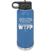 Everything Happens for a Reason but Seriously WTF - Laser Engraved Stainless Steel Drinkware - 1631 -