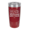 Good Morning I See the Assassins Have Failed 2 - Laser Engraved Stainless Steel Drinkware - 1633 -