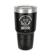 Weekend Forecast Golf with a Chance of Beer 2 - Laser Engraved Stainless Steel Drinkware - 1666 -