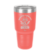 Weekend Forecast Golf with a Chance of Beer 2 - Laser Engraved Stainless Steel Drinkware - 1666 -
