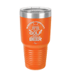 Weekend Forecast Golf with a Chance of Beer 2 - Laser Engraved Stainless Steel Drinkware - 1666 -