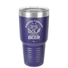 Weekend Forecast Golf with a Chance of Beer 2 - Laser Engraved Stainless Steel Drinkware - 1666 -