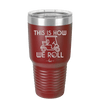 This is How We Roll Golf Cart 2 - Laser Engraved Stainless Steel Drinkware - 1669 -