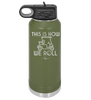 This is How We Roll Golf Cart 2 - Laser Engraved Stainless Steel Drinkware - 1669 -