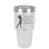 Queen of the Green Woman Golf 1 - Laser Engraved Stainless Steel Drinkware - 1672 -
