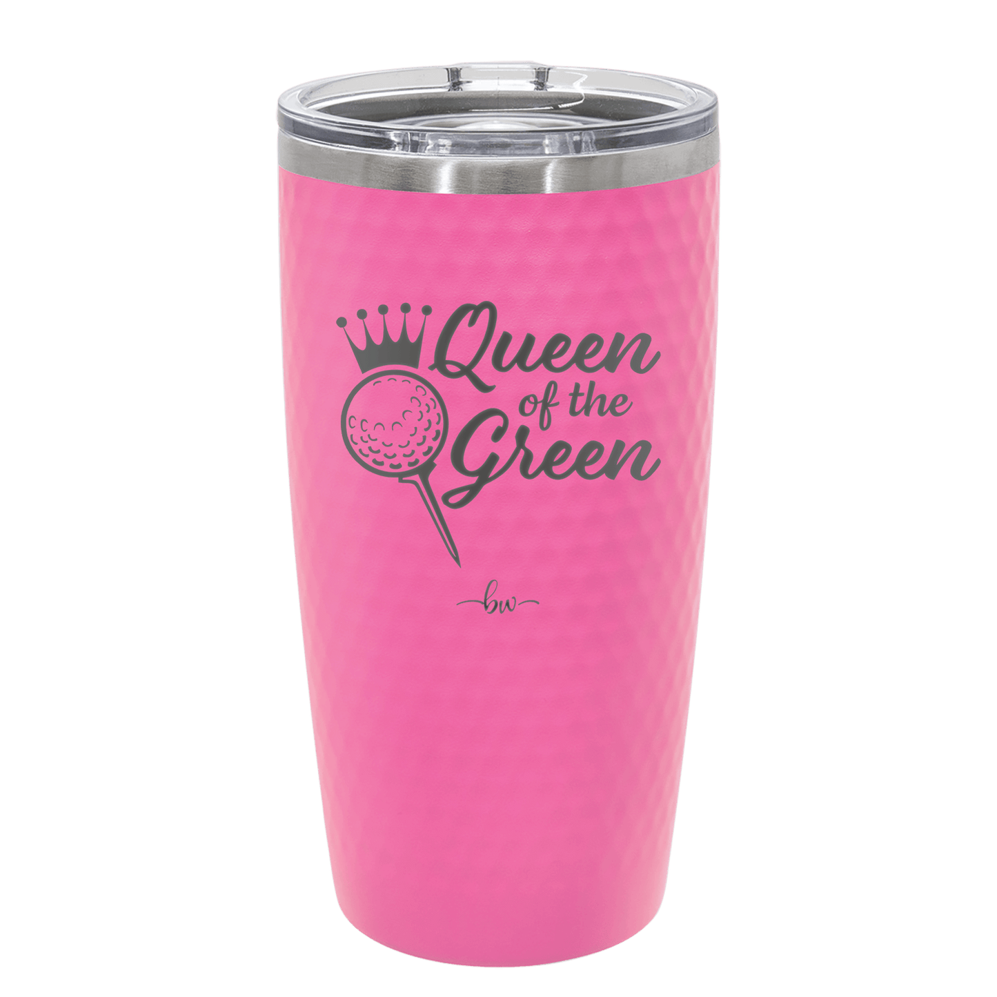 Queen of the Green Woman Golf 4 - Laser Engraved Stainless Steel Drinkware - 1675 -