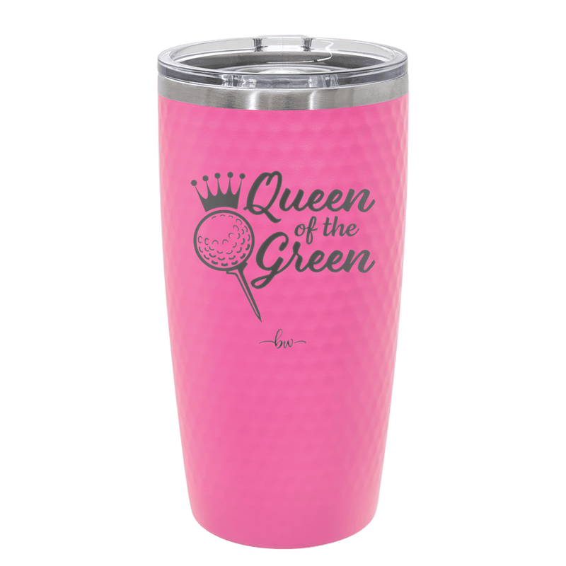 Queen of the Green Woman Golf 4 - Laser Engraved Stainless Steel Drinkware - 1675 -