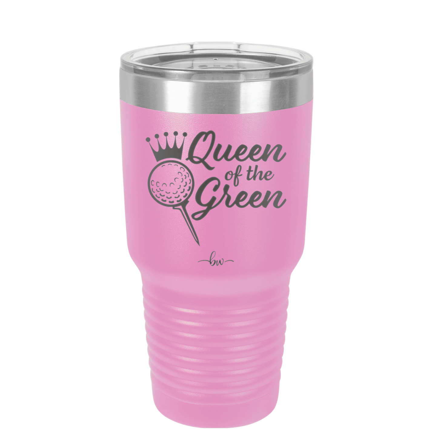 Queen of the Green Woman Golf 4 - Laser Engraved Stainless Steel Drinkware - 1675 -
