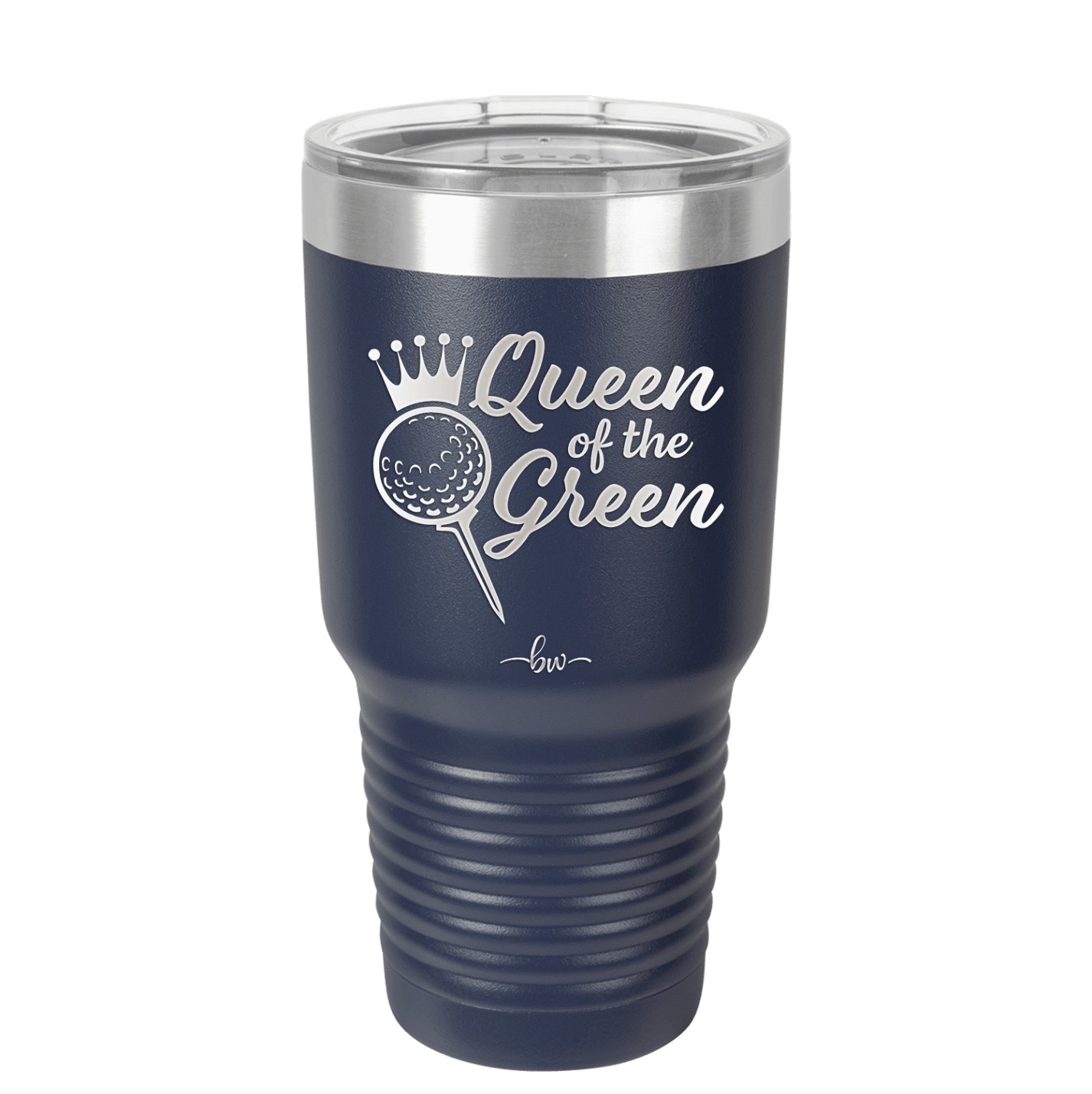 Queen of the Green Woman Golf 4 - Laser Engraved Stainless Steel Drinkware - 1675 -