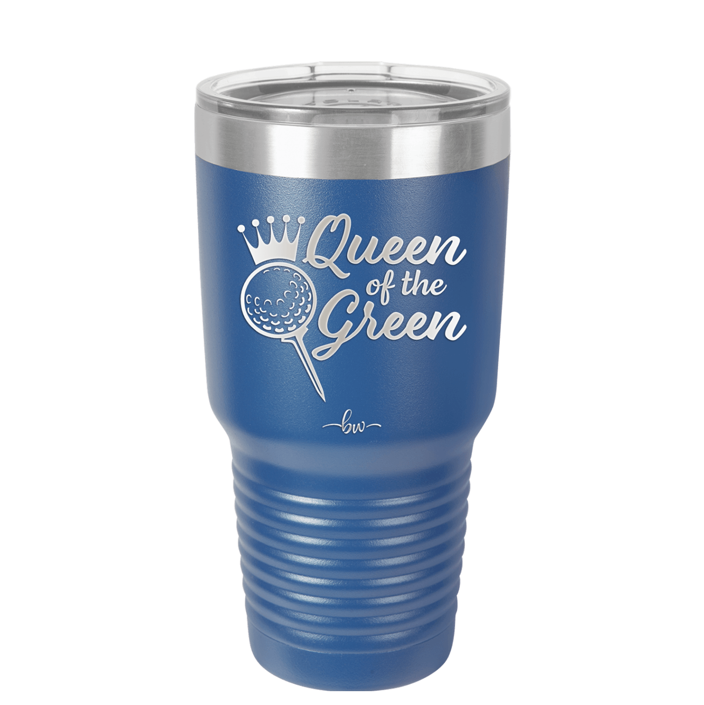 Queen of the Green Woman Golf 4 - Laser Engraved Stainless Steel Drinkware - 1675 -