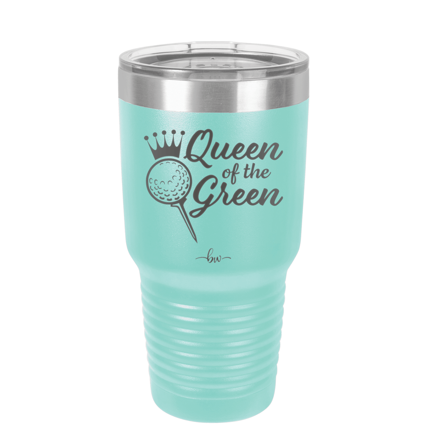 Queen of the Green Woman Golf 4 - Laser Engraved Stainless Steel Drinkware - 1675 -