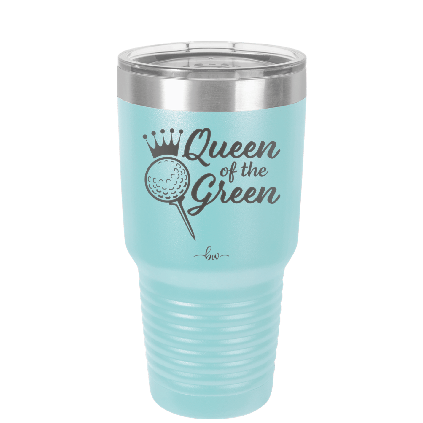 Queen of the Green Woman Golf 4 - Laser Engraved Stainless Steel Drinkware - 1675 -