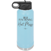 High Functioning Hot Mess 2 - Laser Engraved Stainless Steel Drinkware - 1686 -