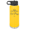 High Functioning Hot Mess 2 - Laser Engraved Stainless Steel Drinkware - 1686 -