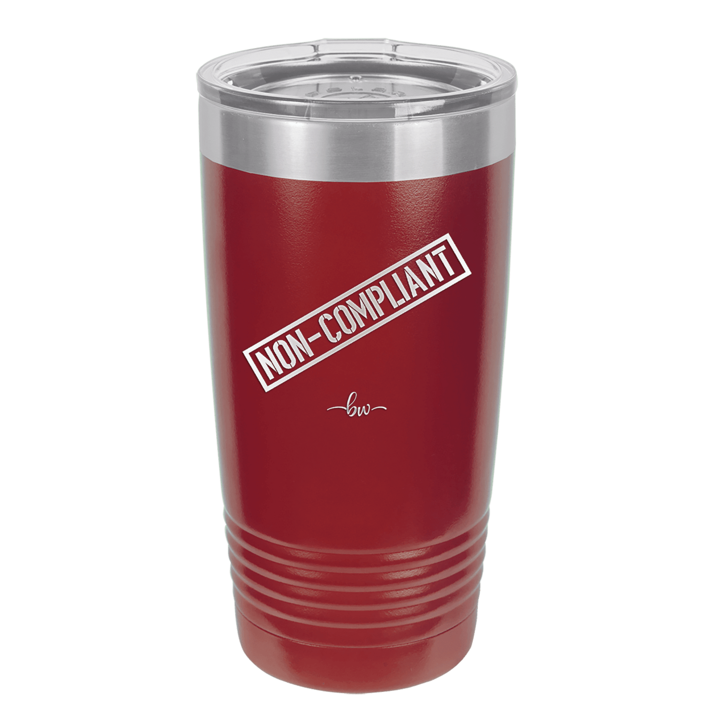 Non-Compliant 2 - Laser Engraved Stainless Steel Drinkware - 1691 -