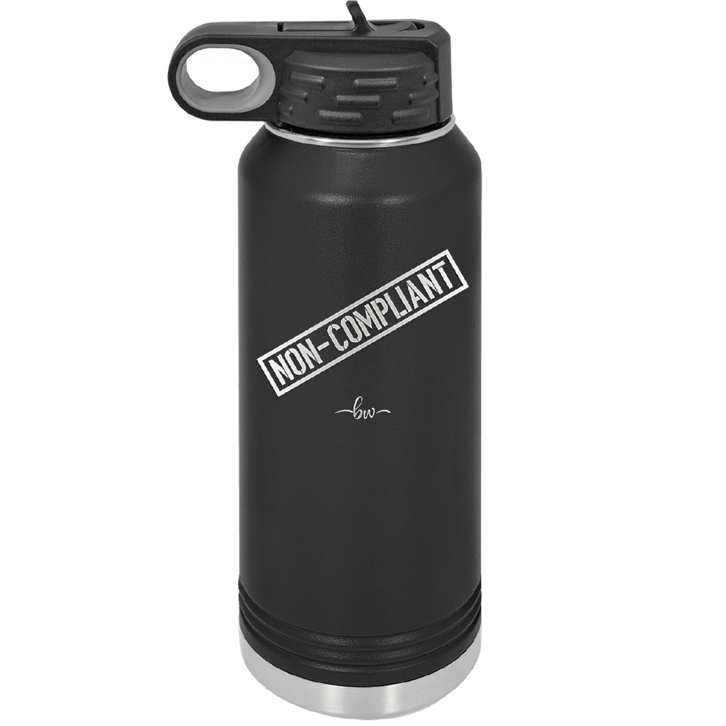 Non-Compliant 2 - Laser Engraved Stainless Steel Drinkware - 1691 -