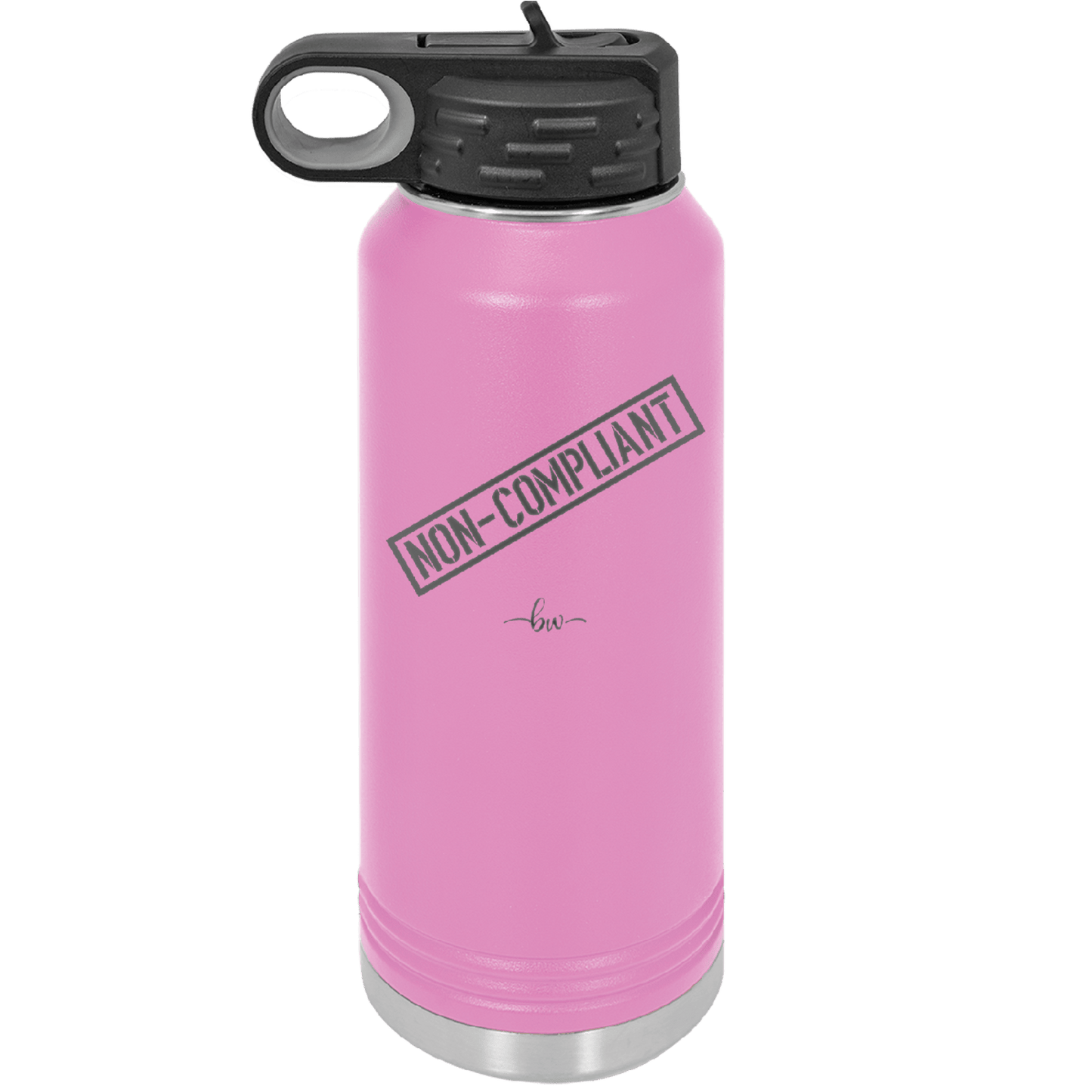 Non-Compliant 2 - Laser Engraved Stainless Steel Drinkware - 1691 -