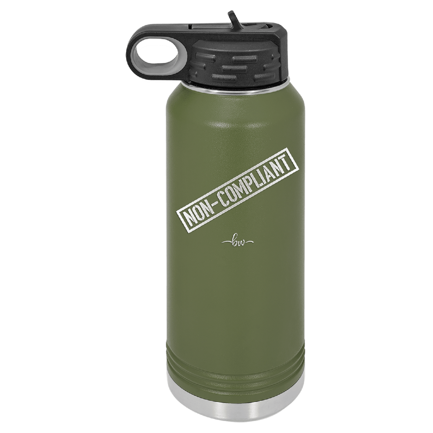 Non-Compliant 2 - Laser Engraved Stainless Steel Drinkware - 1691 -
