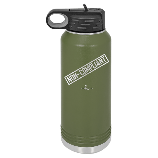 Non-Compliant 2 - Laser Engraved Stainless Steel Drinkware - 1691 -