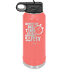 Respect My Me Time It is For Everyones Safety 2 - Laser Engraved Stainless Steel Drinkware - 1693 -