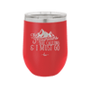 The Mountains are Calling and I Must Go 2 - Laser Engraved Stainless Steel Drinkware - 2701-