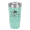 The Mountains are Calling and I Must Go 2 - Laser Engraved Stainless Steel Drinkware - 2701-