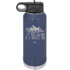 The Mountains are Calling and I Must Go 2 - Laser Engraved Stainless Steel Drinkware - 2701-