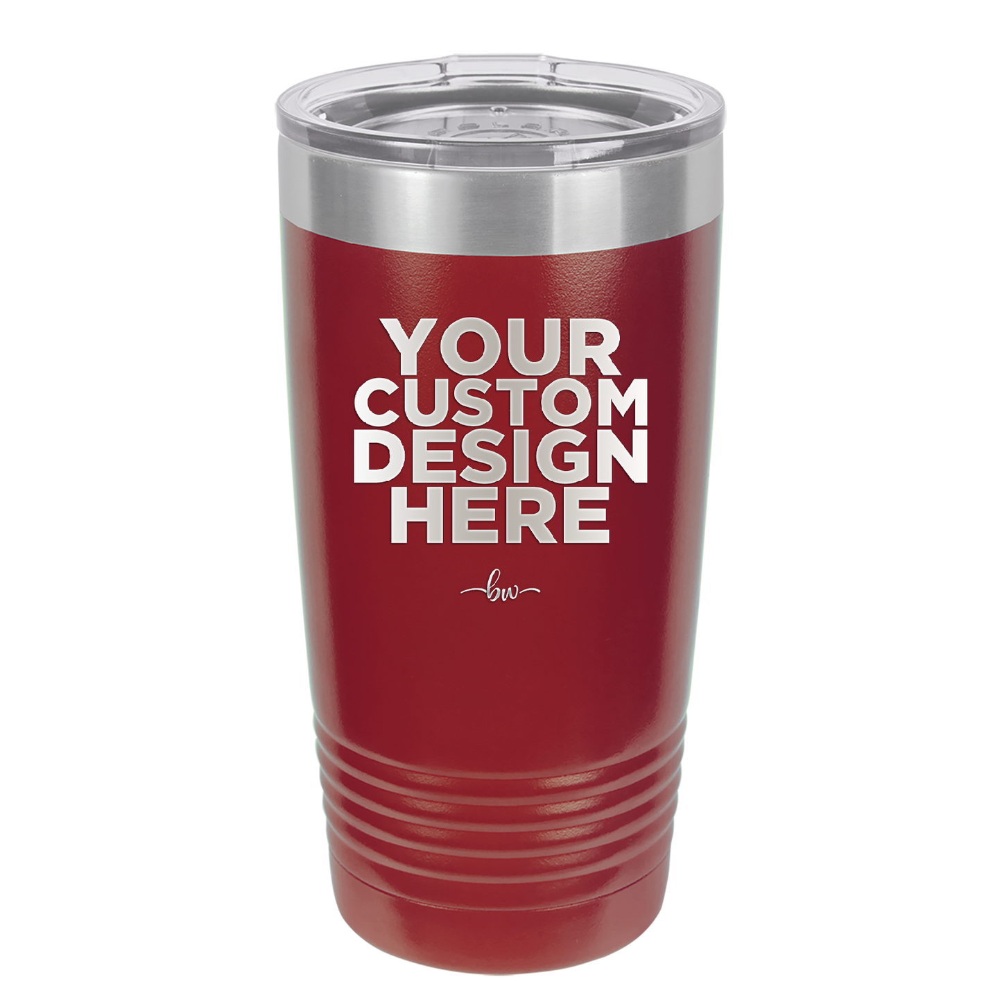 YOUR CUSTOM DESIGN HERE - Laser Engraved Stainless Steel Drinkware - 0100 -