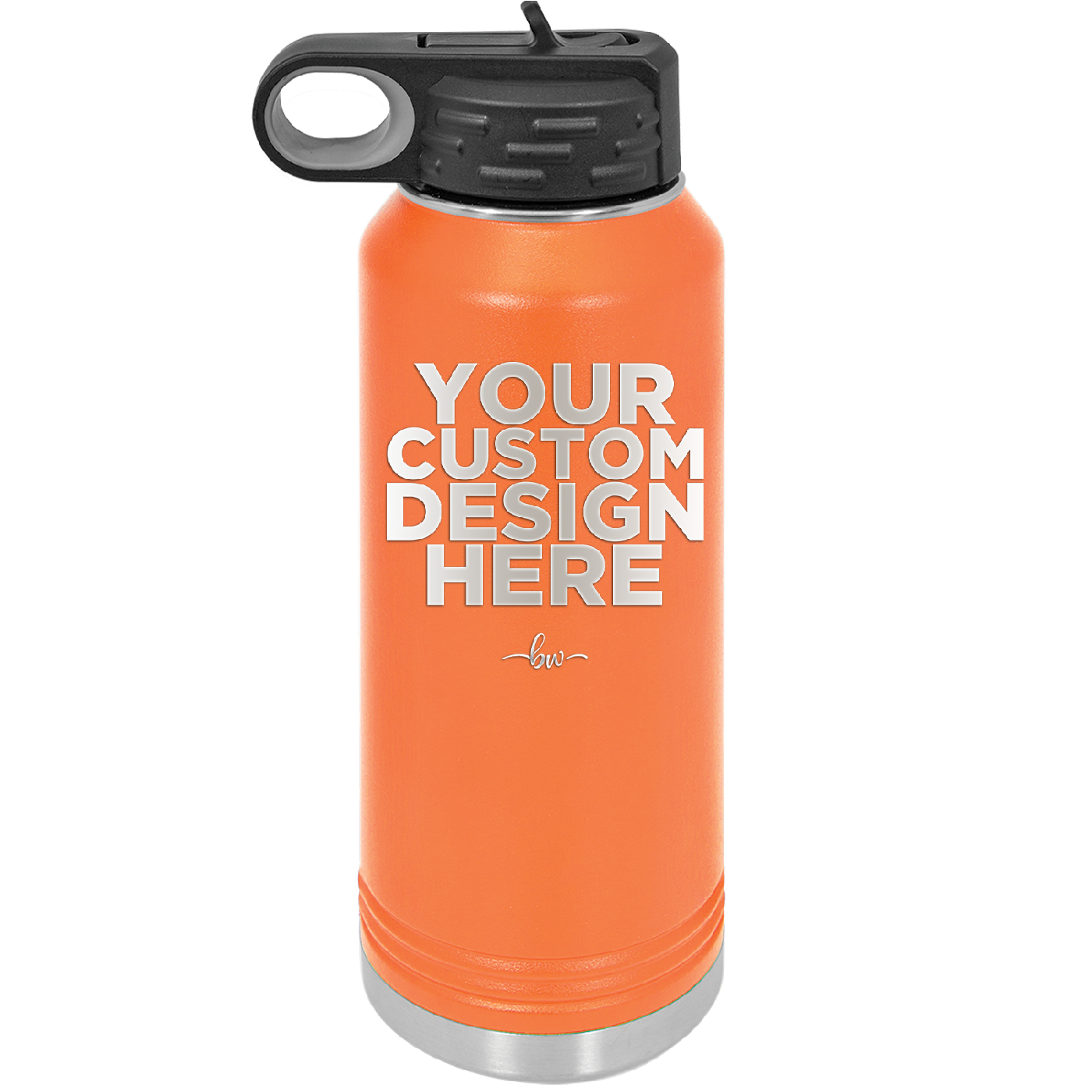 YOUR CUSTOM DESIGN HERE - Laser Engraved Stainless Steel Drinkware - 0100 -