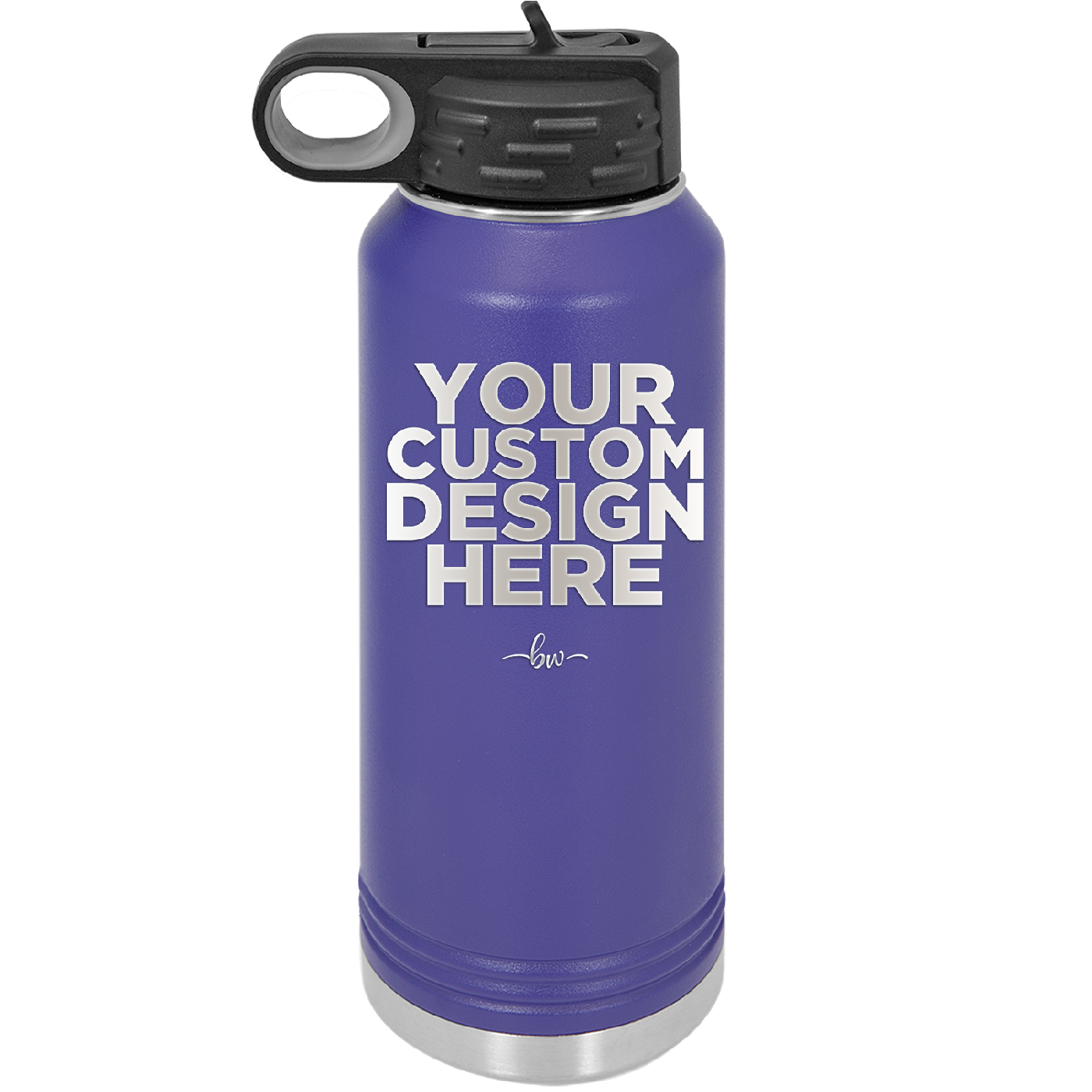 YOUR CUSTOM DESIGN HERE - Laser Engraved Stainless Steel Drinkware - 0100 -