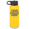 YOUR CUSTOM DESIGN HERE - Laser Engraved Stainless Steel Drinkware - 0100 -