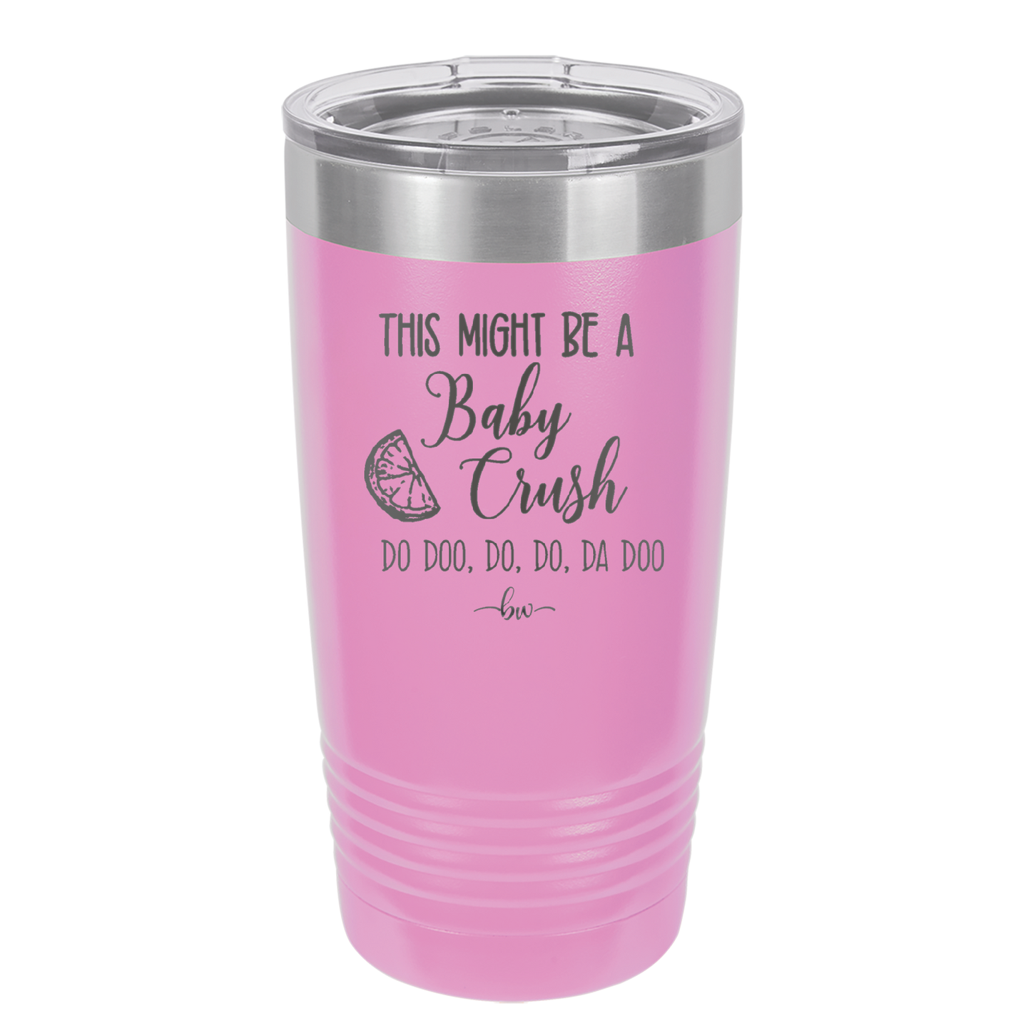 This Might Be a Baby Crush - Laser Engraved Stainless Steel Drinkware - 1006 -
