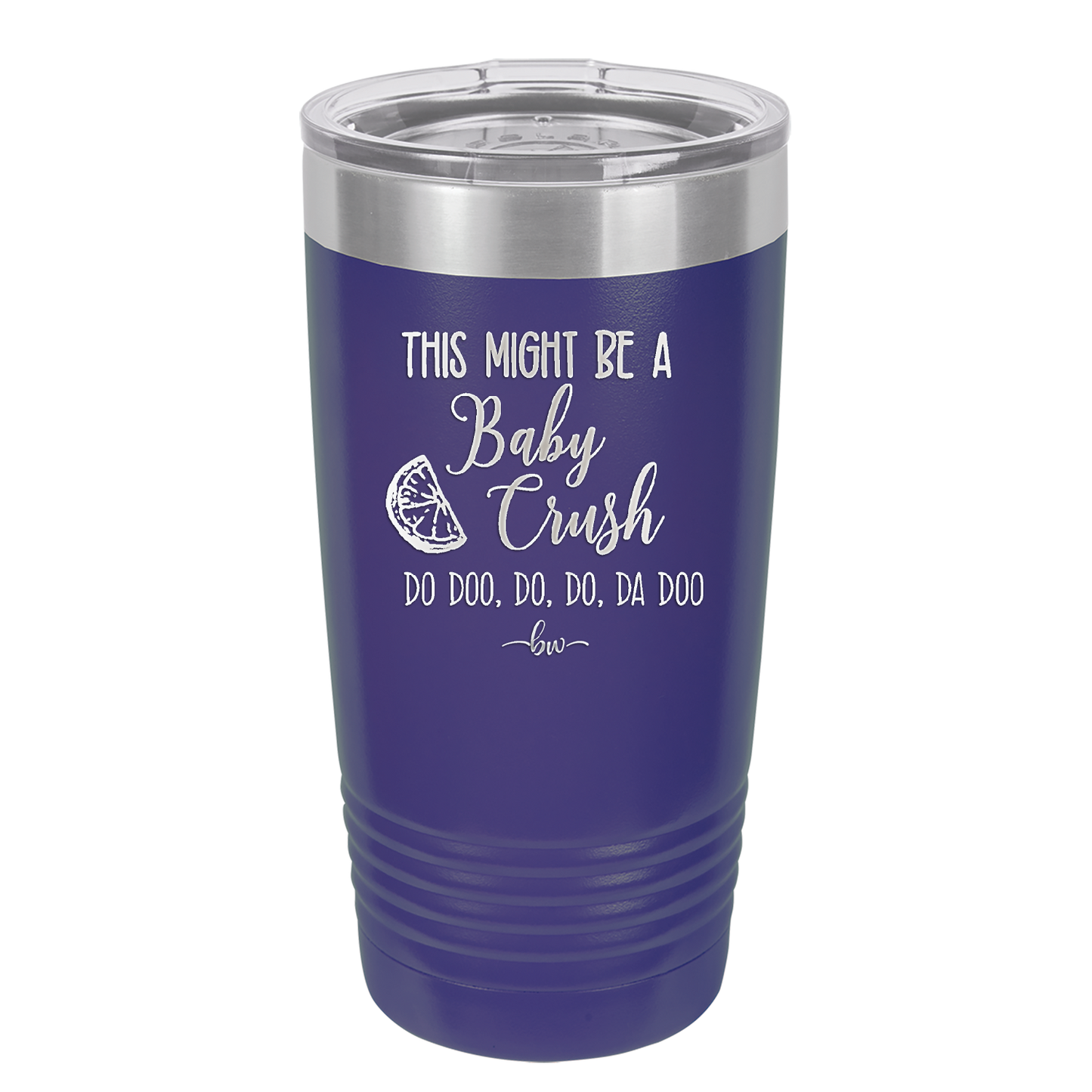 This Might Be a Baby Crush - Laser Engraved Stainless Steel Drinkware - 1006 -
