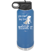 You Can't Buy Love but You Can Rescue It - Laser Engraved Stainless Steel Drinkware - 1012 -