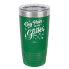 Dog Hair is My Glitter - Laser Engraved Stainless Steel Drinkware - 1015 -