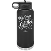 Dog Hair is My Glitter - Laser Engraved Stainless Steel Drinkware - 1015 -