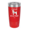 Proud Rescue Parent - Laser Engraved Stainless Steel Drinkware - 1017 -